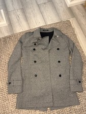 ZARA MAN Grey Double Breasted