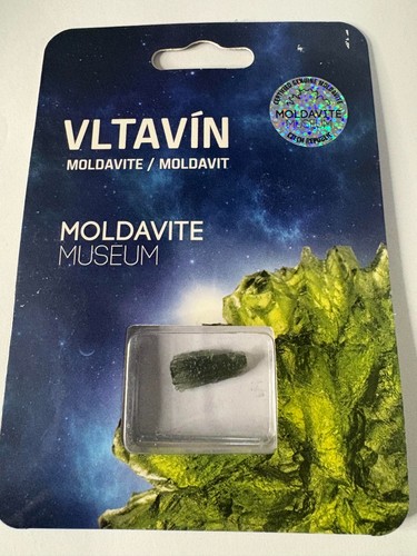 Genuine czech moldavite - genuine, in