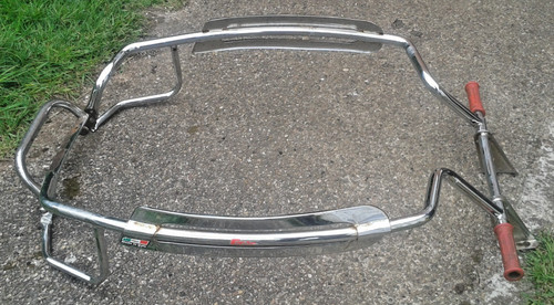 Vespa lml chrome rear - px,