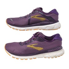 Brooks Adrenaline GTS 20 Shoes Womens Size 9 Purple Running Stability DNA Loft