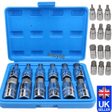 ALLEN KEY / HEX BIT SOCKET SET 12pc 1/2" Drive Metric 5mm to 22mm - H5 to H22