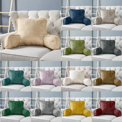 Multi velvet backrest pillow - velvet,