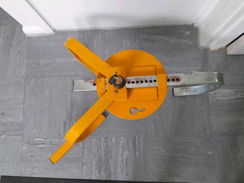 Heavy duty wheel clamp - duty,