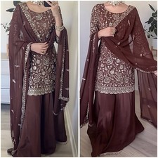 Women Dress Pakistani Salwar Kameez Readymade Suits Indian Wedding Party 3 Piece
