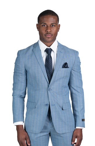 Slim fit button mens blazer - slim,
