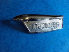 GENUINE TRIUMPH TANK BADGE