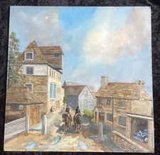 Original Unframed  Oil On