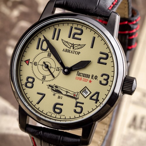 Men watch aviator gastello - men's,