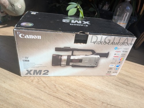 Canon xm2 camera box manuals - canon, box,