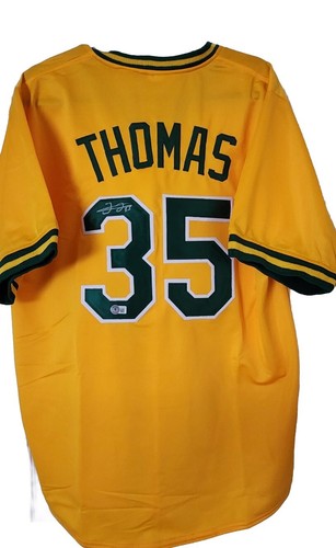 Frank thomas autographed - frank,