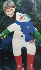 Vintage Alan Dart Snowman Toy