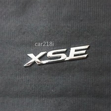 1x XSE Silver Chrome Metal