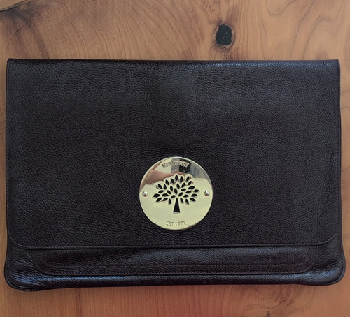 Vintage mulberry leather - mulberry, a4