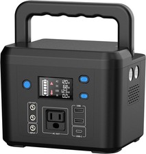 200W AC Portable Power Station Camping Battery Bank Phone Battery Charger Backup