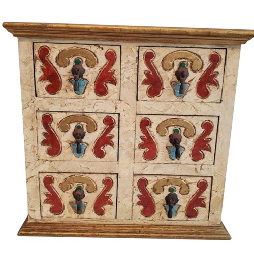 Moroccan wood spice box - moroccan,