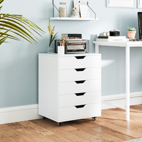 Drawer wooden filing cabinet - 5,