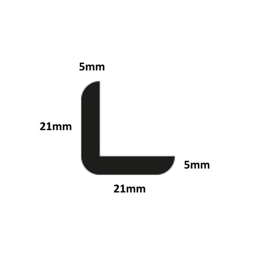 Oak angle corner trim - corner,