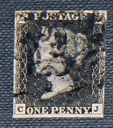 1840 penny black - qb, qv