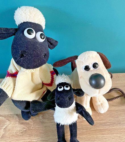 Wallace gromit plush - &,