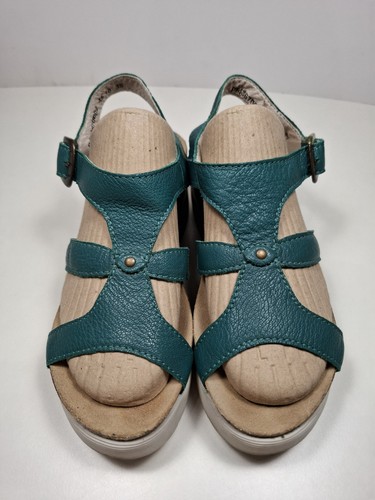 Fly london green strappy - green,