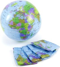 40Cm Inflatable Globe World