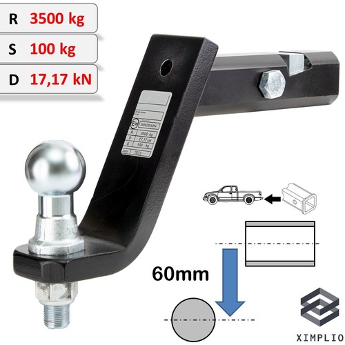 Towbar tongue adapter - tongue,