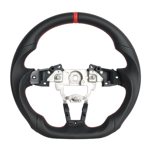 Full leather sport steering - leather,