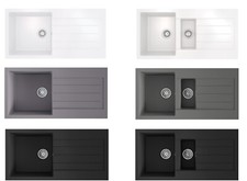 Balterley Composite Inset Kitchen Sink - Multiple Styles and Colours