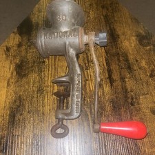 vintage spong Meat grinder