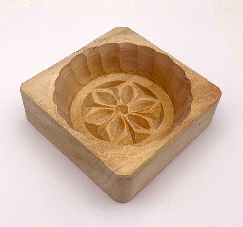 Wooden butter mold - butter,
