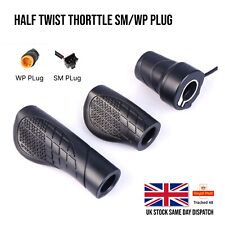 Ebike Half Twist Throttle Electric Bike Grip Right Hand Waterproof / SM 3 Pin