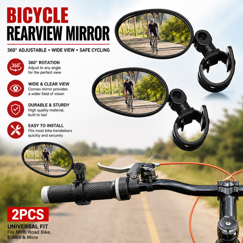 Bicycle adjustable rearview - bicycle,