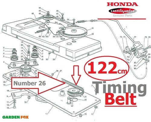 Genuine honda hf2620 tractor - honda,