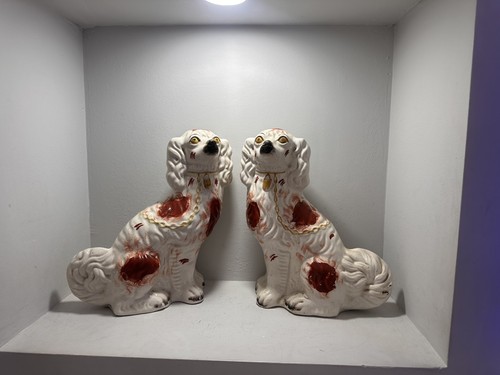 Authentic huge pair antique - pair,