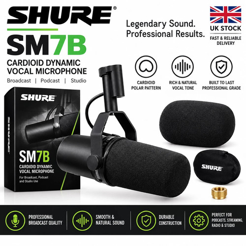 Shure sm7b studio - sm7b, broadcast