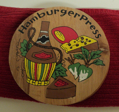 Vintage wooden hinged - wooden,