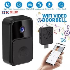 Wireless Video Doorbell WiFi Smart Phone Camera Door Bell Ring Intercom Security