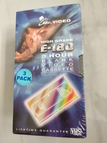 Vhs blank tapes - vhs,