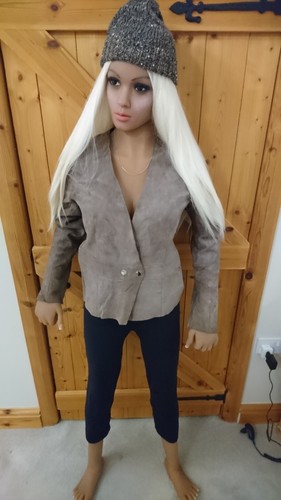Mango brown leather - mango, jacket