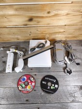 Nintendo Wii Console Bundle White  Fully Tested Works 2 Games Pal Ready To Play