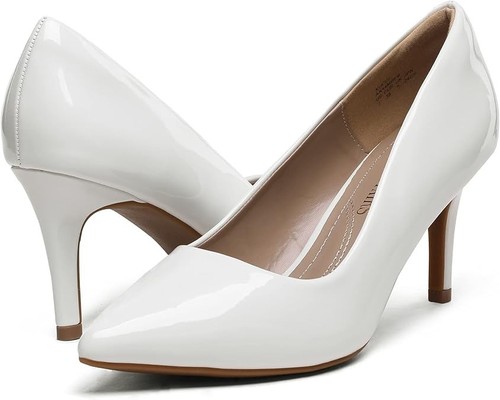 Pointed toe high kitten - pointed, 3"