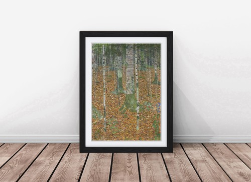 Birch forest gustav klimt - forest,