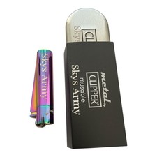 CLIPPER Engraved SILVER STEEL