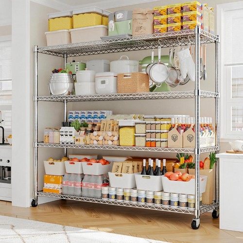 Heavy duty tier shelves - 4-tier,