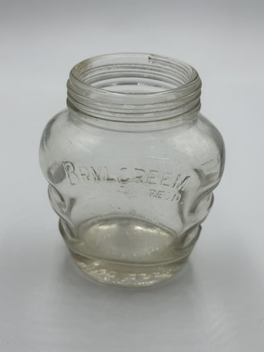 Vintage brylcreem bottle jar - brylcreem,