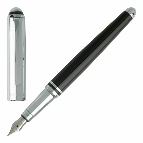 Miles black fountain pen - black, by