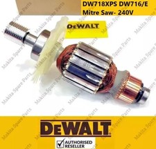 Genuine Dewalt Armature for DWS780 DW718 DW718XPS DW706 DW716/E Mitre Saw- 240V