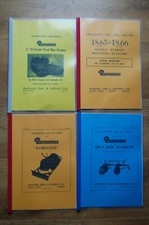 Ransomes MG 2 5 6 40 Crawler Tractor Implements Manuals TS Plough Discs Toolbar 