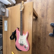 Pink Electric Guitar 6 String Cruiser By Crafter