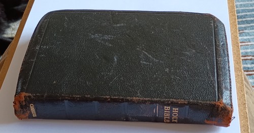 Old holy bible 1950s - old,